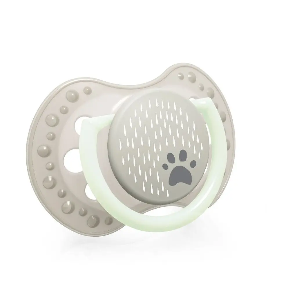 Пустышка силиконовая Lovi Buddy bear, симметрическая, 6-18 мес., бежевый, 2 шт. (22/865) - фото 4