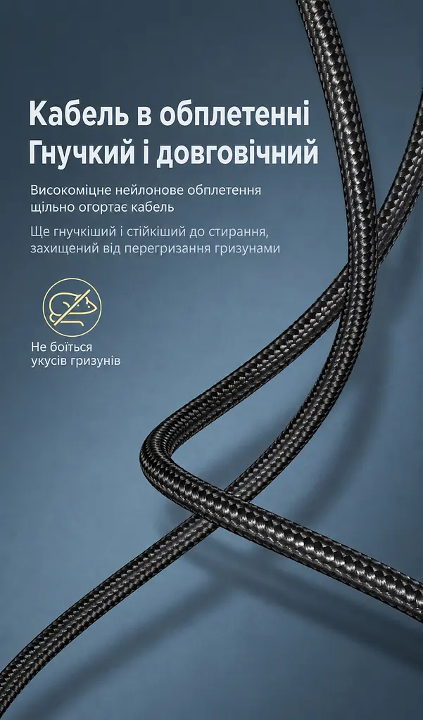 Кабель для принтера UGREEN US369 USB 2.0 USB-A - USB-B 1,5 м чорний (80802) - фото 8