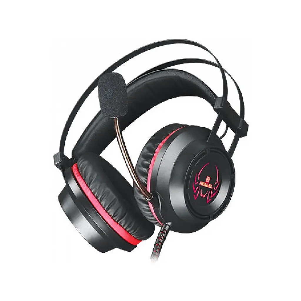 Навушники REAL-EL GDX-7450 Black - фото 2