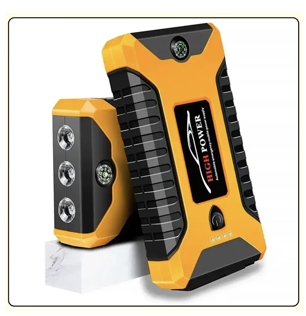 Пускозарядний пристрій для авто жовтий JUMPSTARTER JX27 99800 mAh ∙ Автомобільний пуско-зарядний пристрій JX27 Power Bank - фото 6