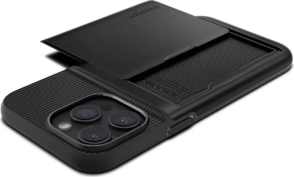 Чохол Spigen Slim Armor CS для Apple iPhone 15 Pro Max Black (ACS06589) [93024] - фото 6