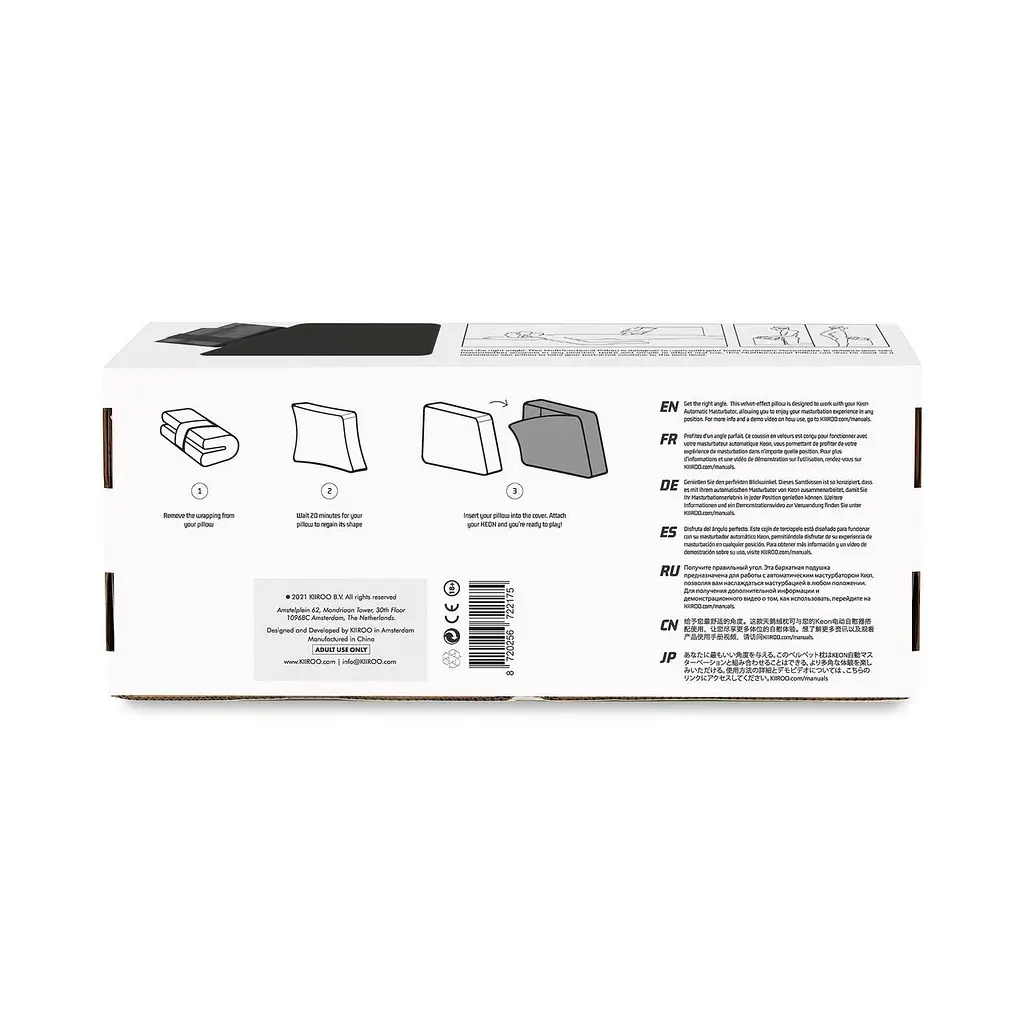 Подушка з кріпленням Kiiroo Keon Pillow and Strap для мастурбатора 3 позиції - фото 7