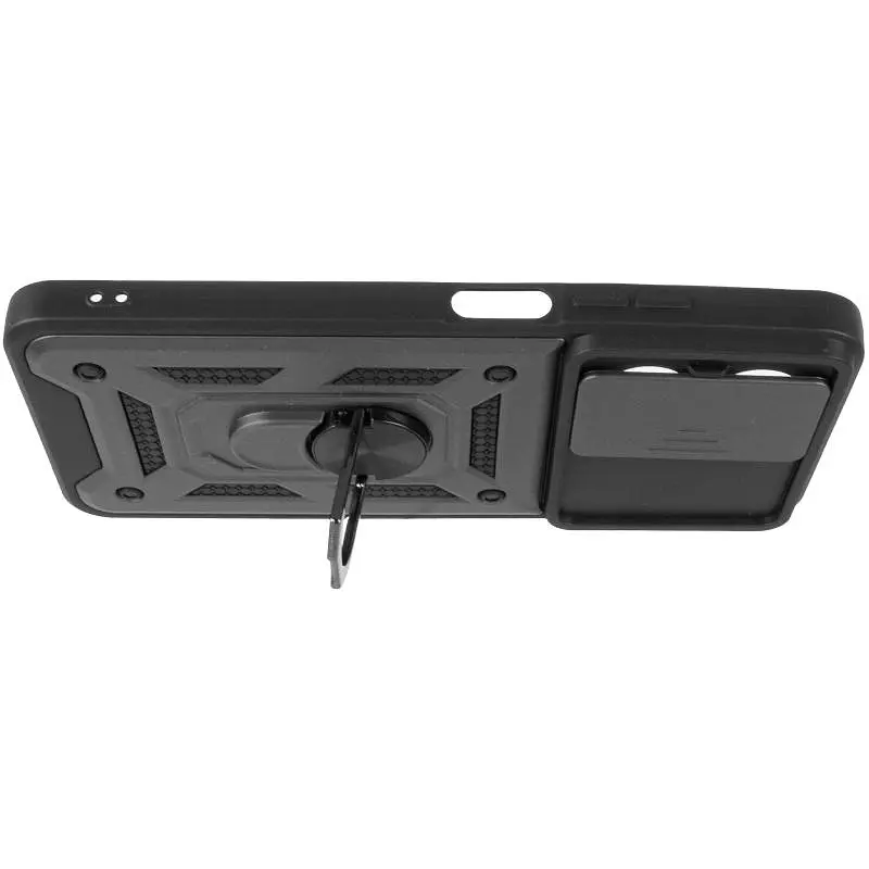 Чохол Ummi Camshield Serge Ring для Xiaomi Redmi A5 / Poco C71 Чорний / Black - фото 4