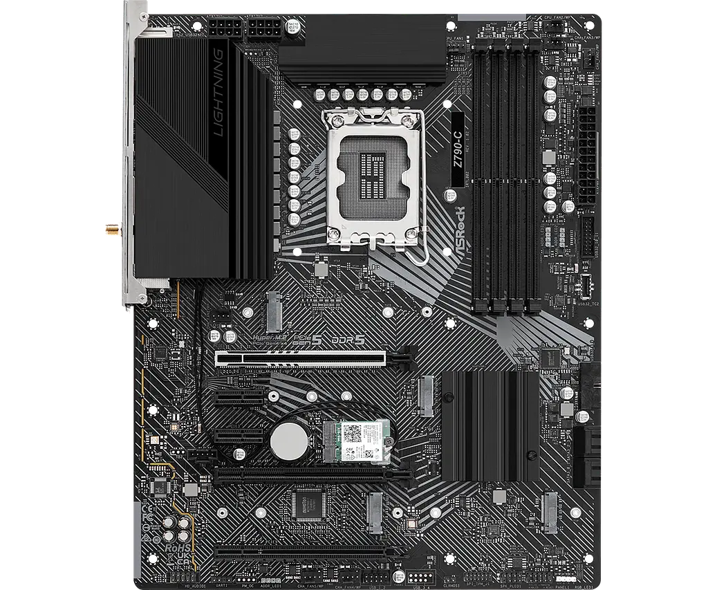 Материнська плата ASRock Z790-C LGA 1700 (Z790-C) Б/В