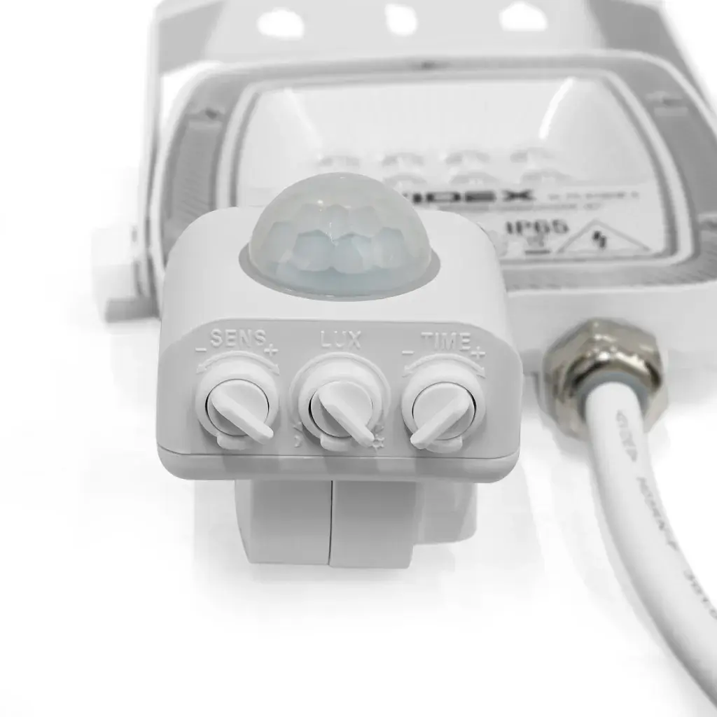 Прожектор Videx F5 10W 3000-5000-6500K с датчиком движения 230V White (VL-F5-010CW-S) - фото 5