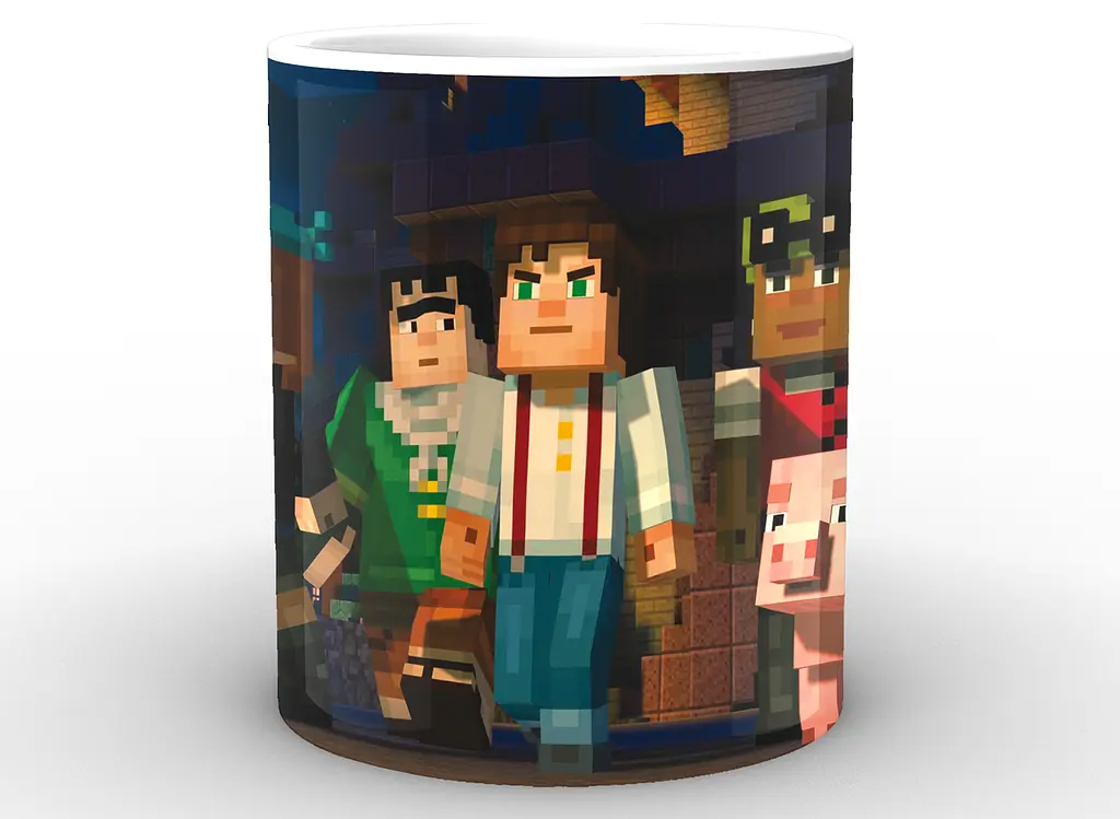 Кружка GeekLand Minecraft Майнкрафт моби МС.02.027 - фото 2