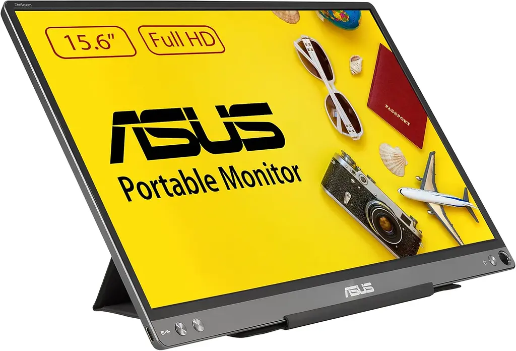 Монитор портативный Asus 15.6" ZenScreen MB16ACE USB-C IPS Case teh0014150 - фото 10
