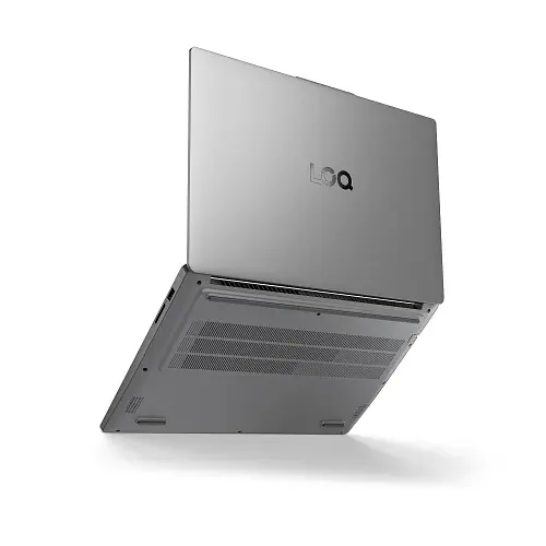 Ноутбук 15 Lenovo LOQ 15ARP10E (83S000ERRA) Luna Grey, 15.6 (1920x1080, IPS, 144 Гц), AMD Ryzen 5 150 (6х3.3-4.55GHz), 16GB DDR5, SSD 512GB, GeForce RTX 3050 6GB, LAN, Wi-Fi 6, BT 5.2, USB-C/2хUSB 3.2, HDMI, 57.5Wh, DOS - фото 4