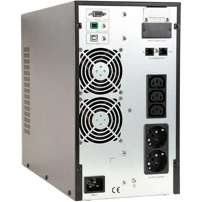 Джерело безперебійного живлення (ДБЖ) EnerGenie EG-UPSO-2000VA [110546] - фото 4