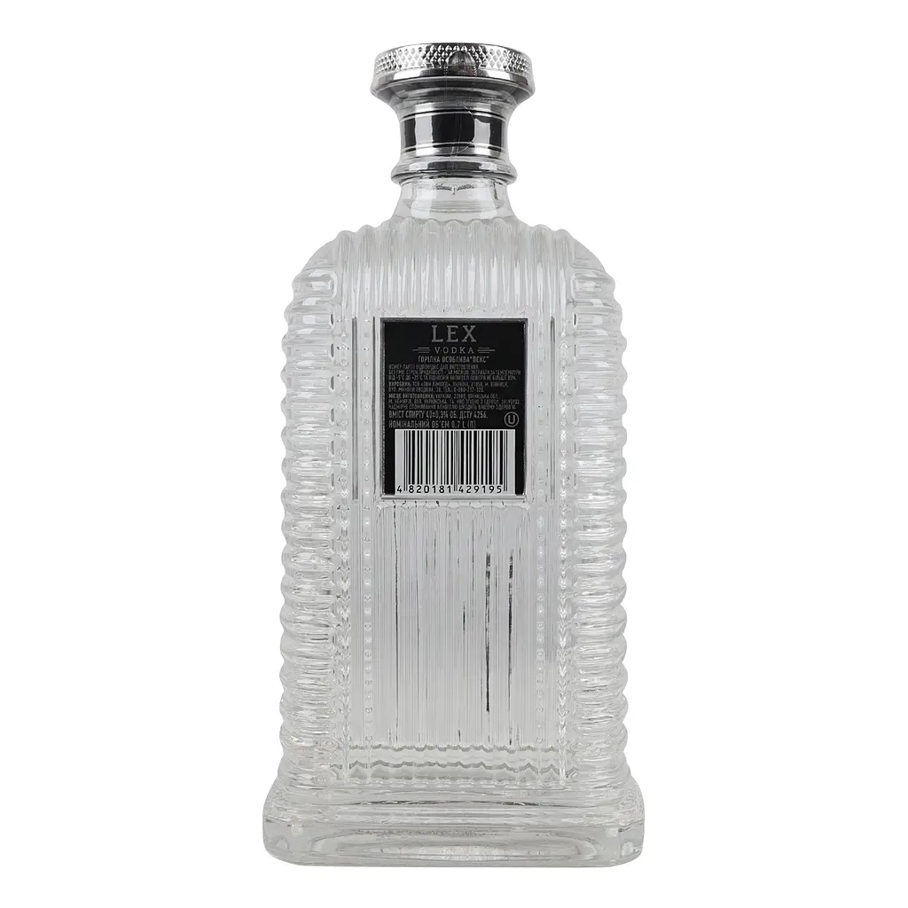 Горілка особлива LEX by Nemiroff 40% 0.7 л - фото 3