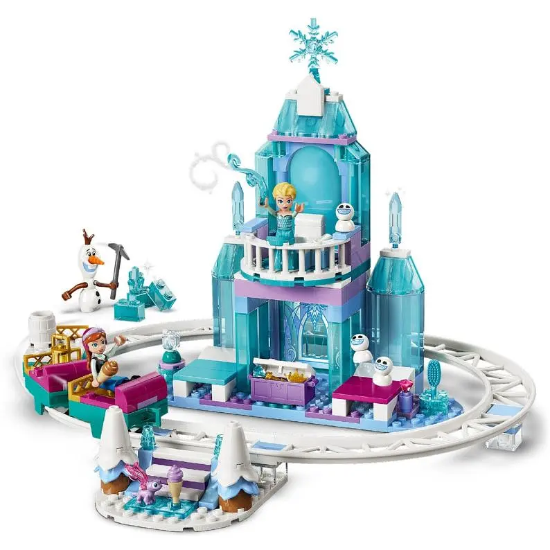 Конструктор LEGO Disney Frozen Крижаний палац Ельзи та веселе катання на санчатах 216 деталей (43281) - фото 2
