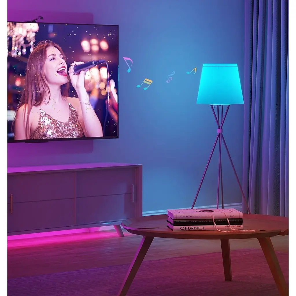Лампа розумна Govee H6004 E27 9W 800Lm 2700K-6400K RGB WI-FI/Bluetooth біла (H6004CC1) - фото 8