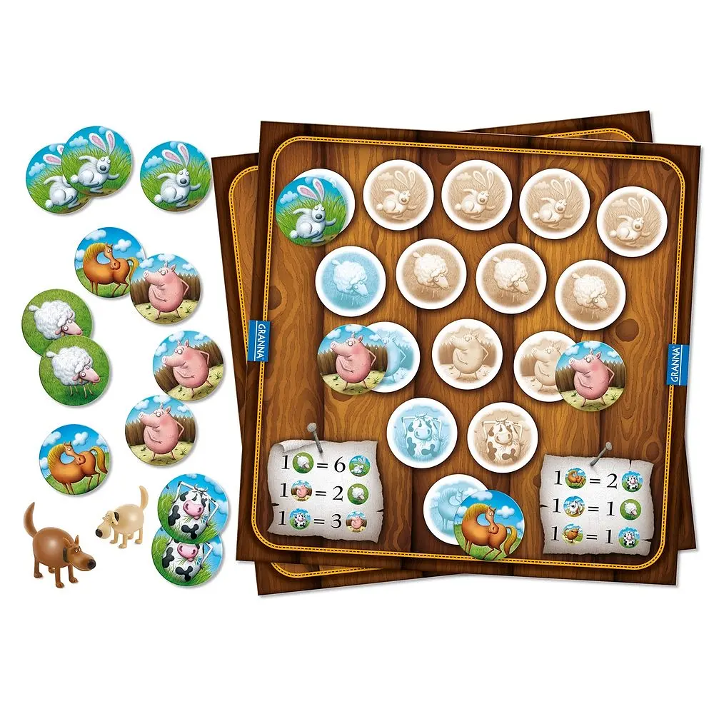 Настольная игра Granna Суперфермер 3 в 1, укр. язык (84085) - фото 3