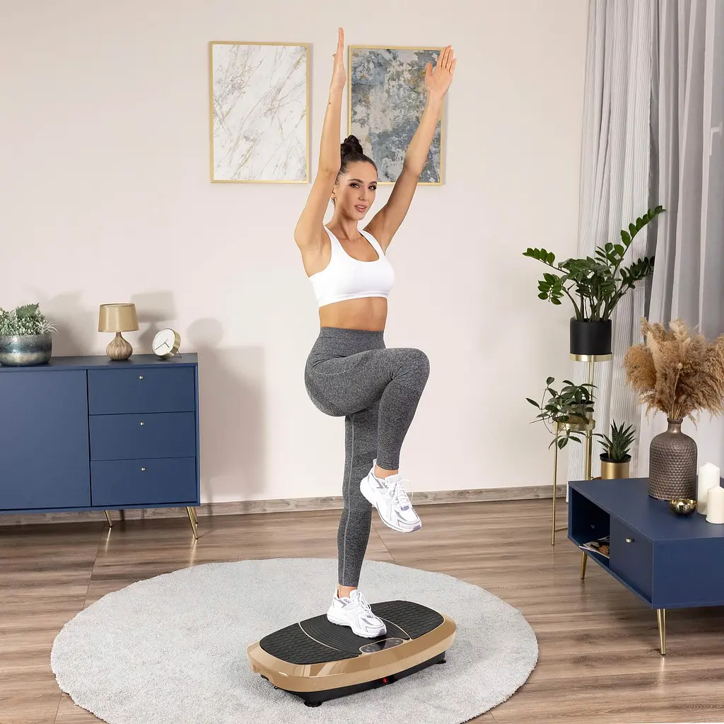 Вібраційна платформа Gymtek 3D XP750 золотий - фото 2