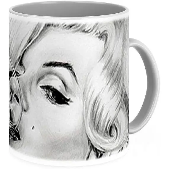 Кружка GeekLand Marilyn Monroe Мэрилин Монро ММ 01.03 330 мл белая - фото 2