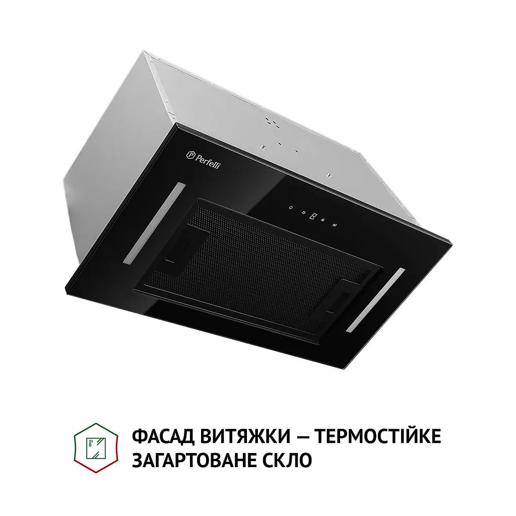 Витяжка повновбудована PERFELLI BIS 5684 BL 1000 LED - фото 2