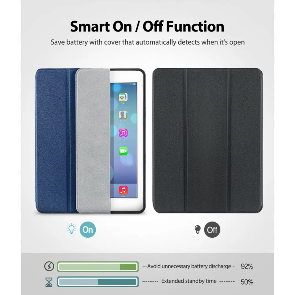 Чохол до планшета Ringke Smart Case для Apple iPad Pro 2020 12.9' BLACK (RCA4794) - фото 4