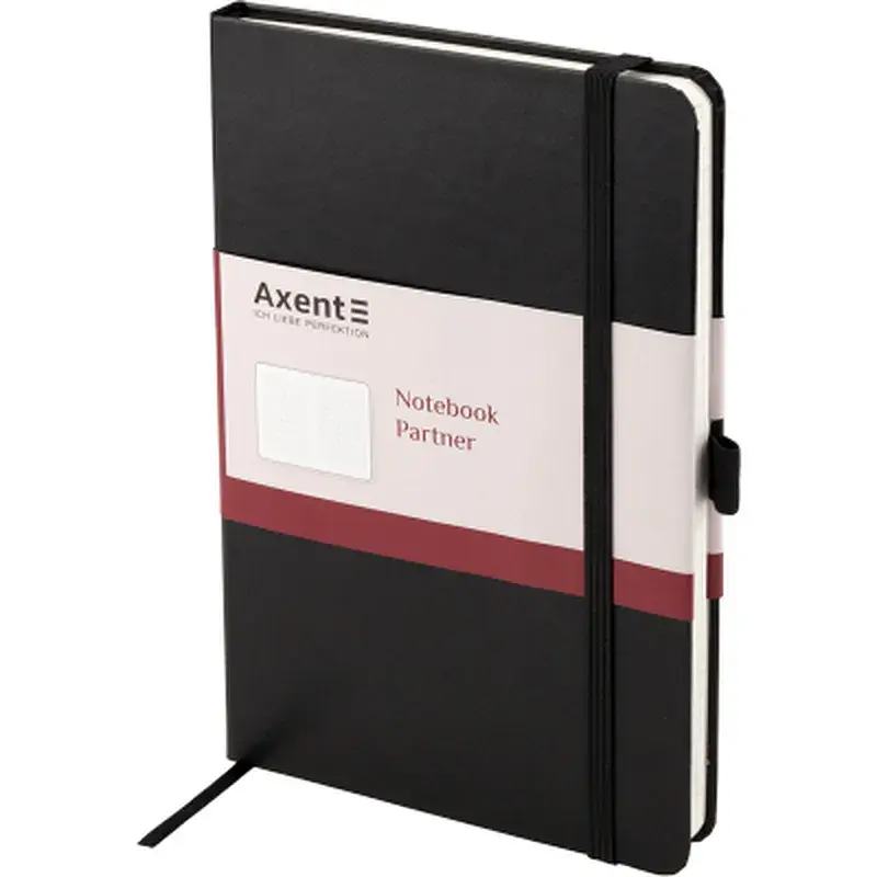 Блокнот Axent Partner Grand, 210х295 мм, 100 арк., клітинка, чорний (8203-01-A) - фото 2