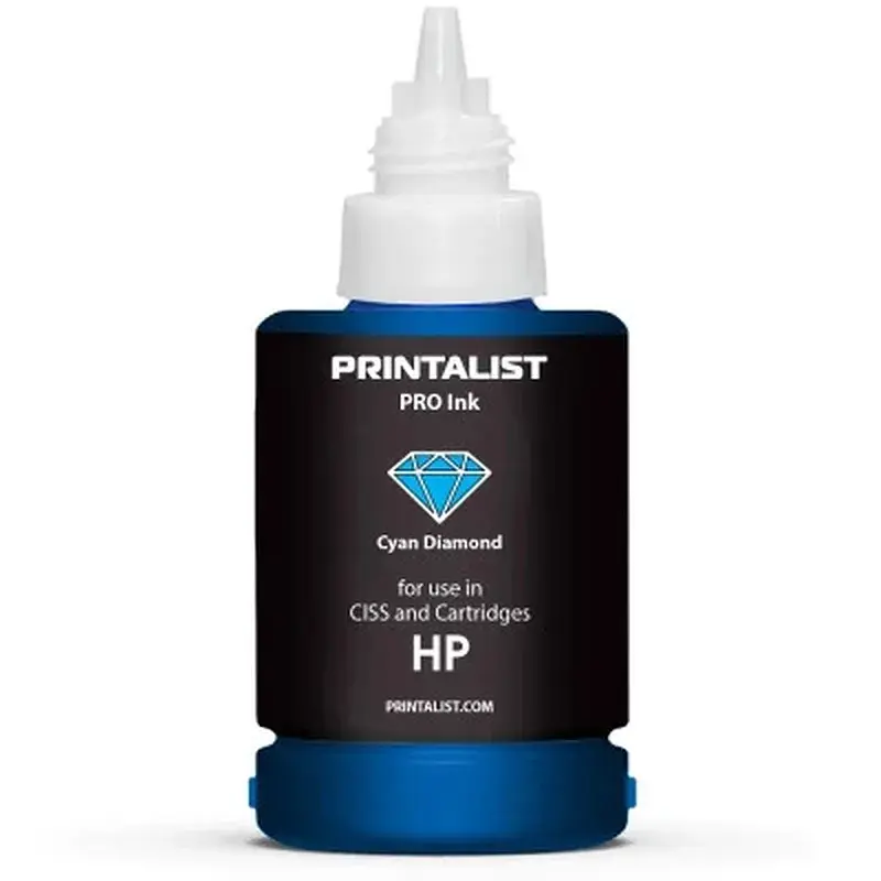 Чорнило Printalist HP 140г Cyan (PL-INK-HP-C) - фото 2
