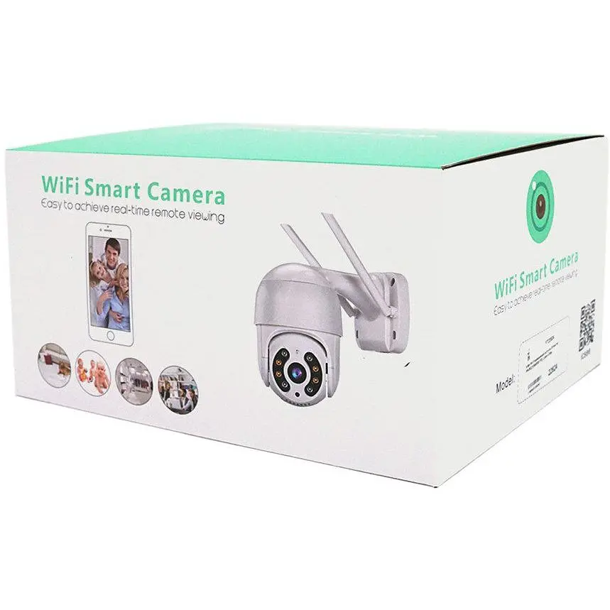 Wi-Fi відеокамера поворотна вулична PiPo PPIPC27D8MP20 8 Мп RJ45 PTZ 2.8 mm ICSee - фото 4