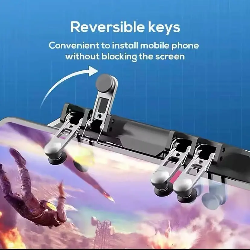 Джойстик для телефону з охолодженням Memo DL100 4000mAh ігровий контролер тригер Black (18538) - фото 8