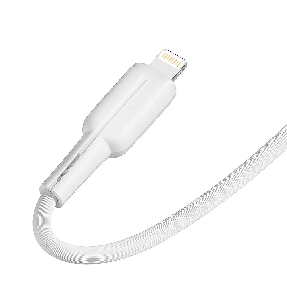 Кабель для зарядки и обмена данными USB Ridea RC-CO10 CommonPro 12W 5V/2.4A USB-Lightning 1 м Белый - фото 4