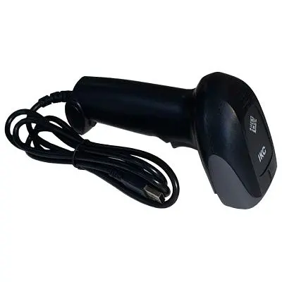 Сканер штрих-коду ІКС ІКС-3206 CCD/1D, USB, black (ІКС-3206-1D-USB) - фото 1