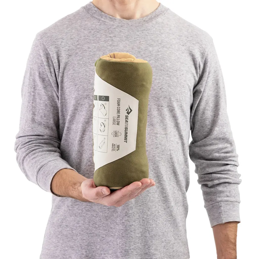 Подушка Sea to Summit Foam Core Pillow, Large Светло-голубой - фото 2