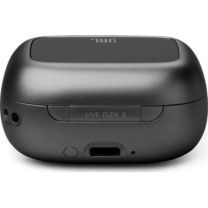 Бездротові навушники + кейс з дисплеєм JBL Live Flex 3 (JBLLIVEFLEX3BLK) стерео гарнітура чорна - фото 8
