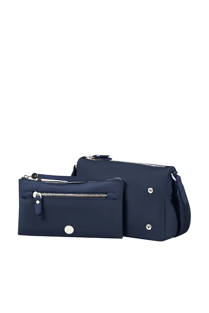 Плечевая Сумка Samsonite KARISSA EVO BLUE NIGHTS 24x17x8 KP2*41002 - фото 4