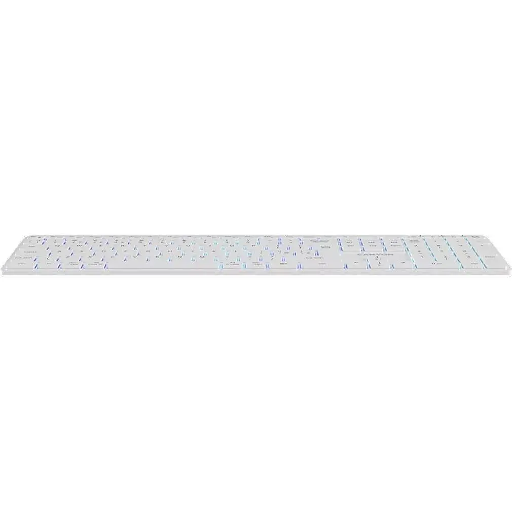 Клавиатура Canyon HKB-W11 UK/US RGB Dual Mode Wireless White (CNS-HBTK11W) - фото 5