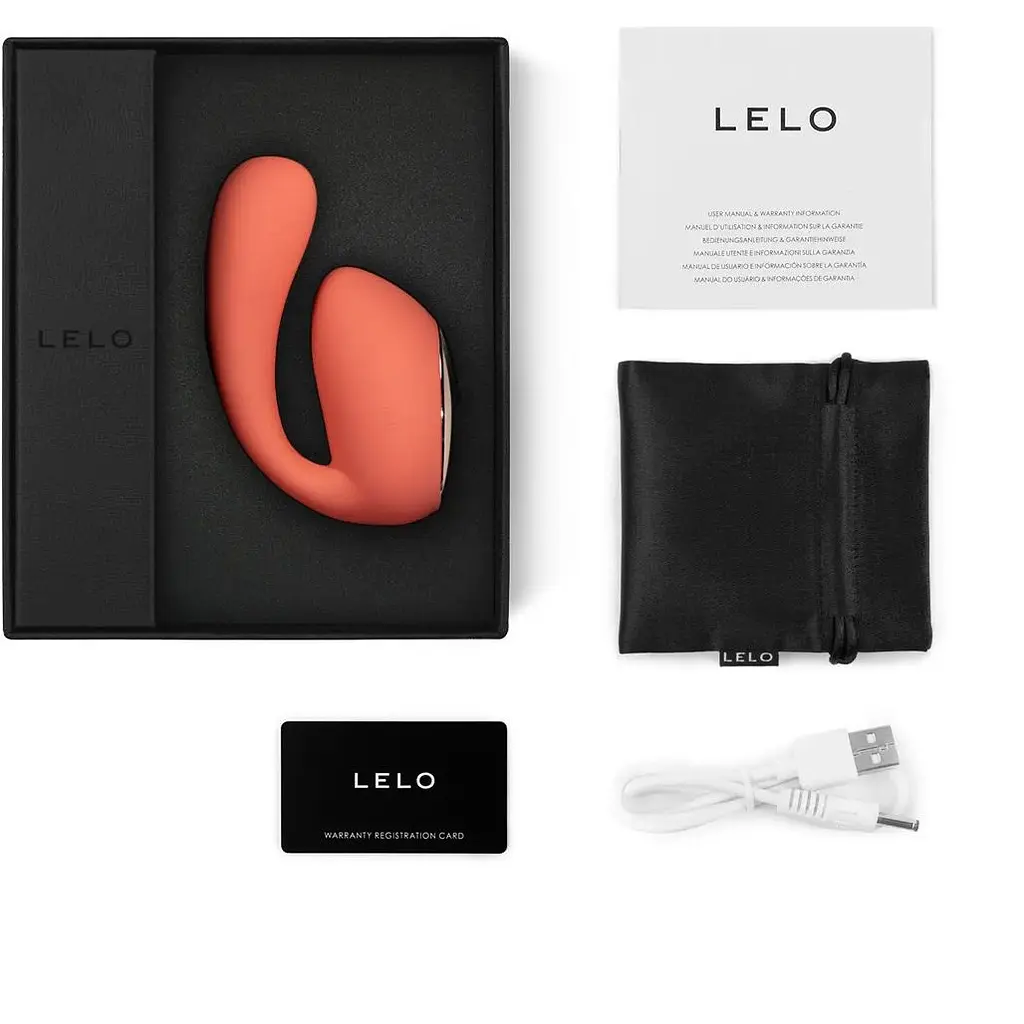 Вібратор LELO IDA Wave + App Coral Red (SO8077) [108485] - фото 6