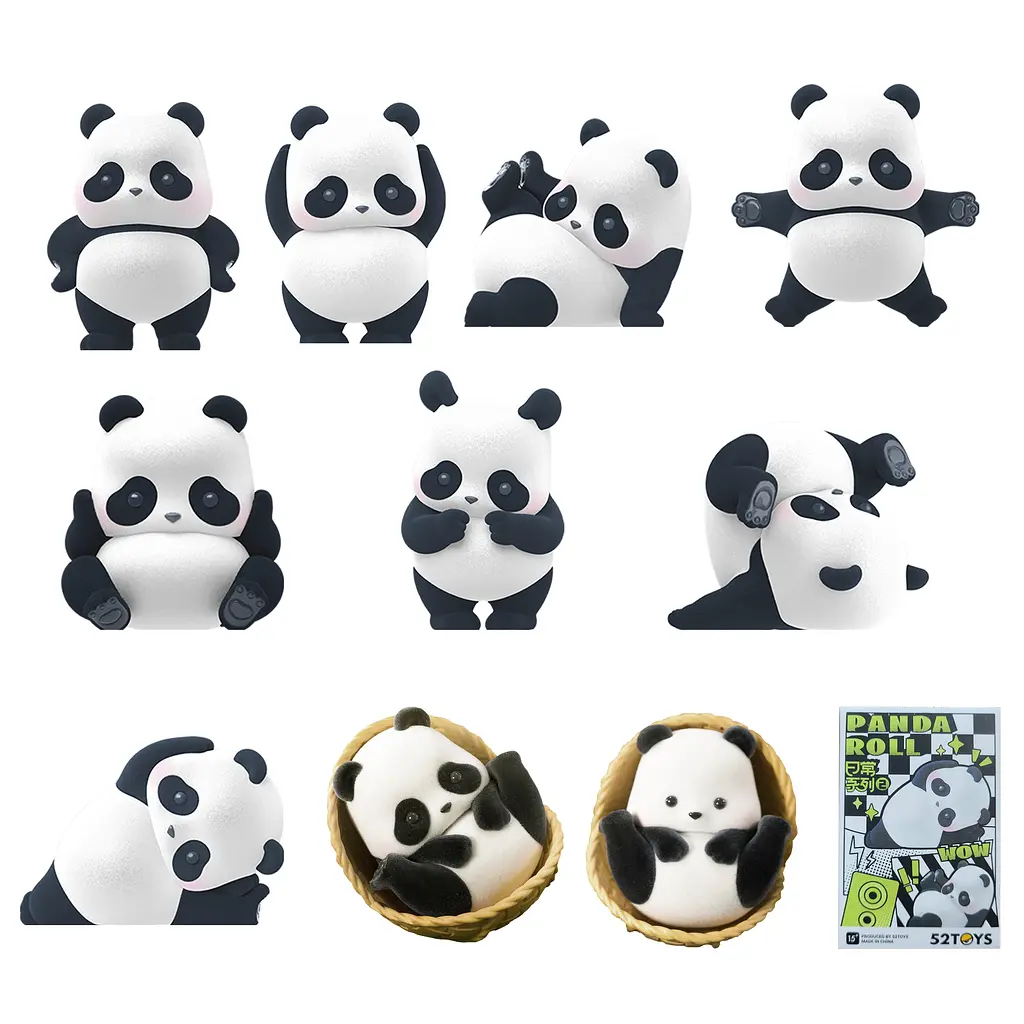 Коллекционная фигурка-сюрприз с аксессуарами 52Toys Panda Roll 2 серия (123931) - фото 3