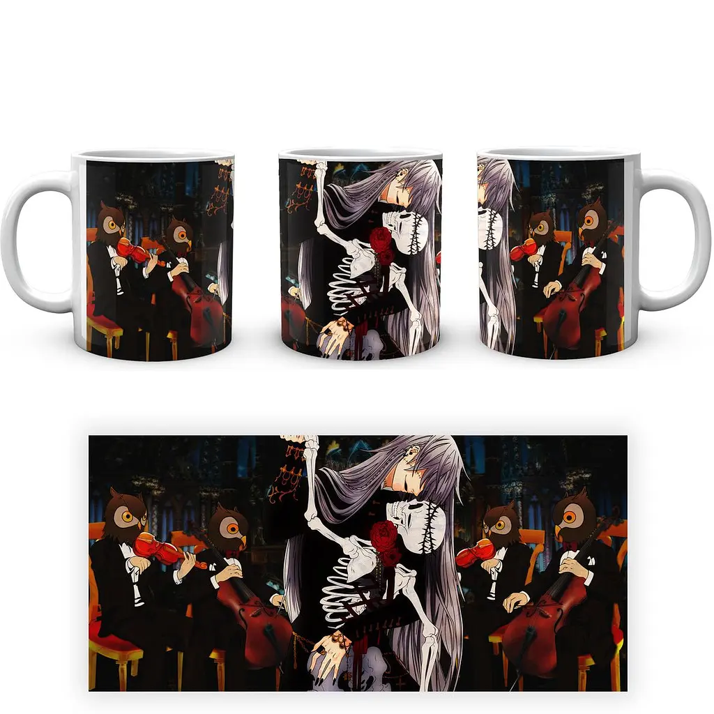Кухоль GeekLand Black Butler Темний дворецкий трунар BLCKB 05 330 мл білий - фото 4