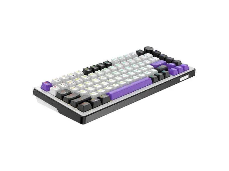Клавіатура Hator Hellyberry HK75 wireless White-Violet - фото 4