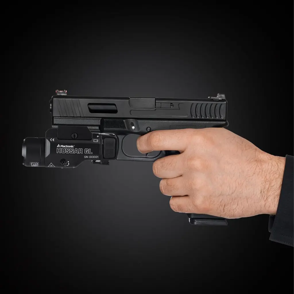 Ліхтар тактичний Mactronic Hussar GL (900 Lm) Gun Mount (THG0011) - фото 9