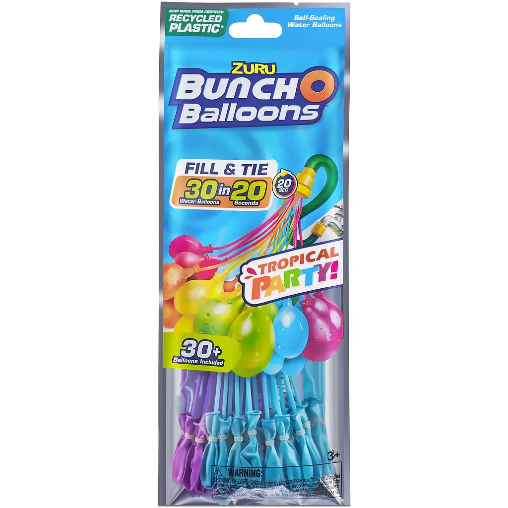 Ігровий набір Bunch O Balloons Водні кульки Тропік 30 шт. в асортименті (56479UQ1) - фото 4