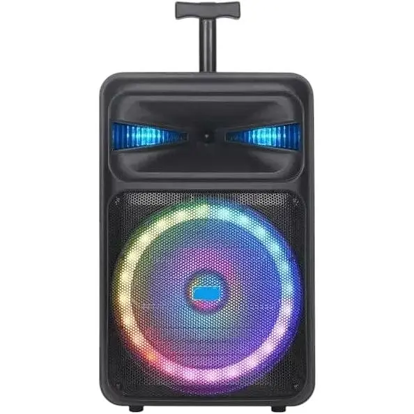 Портативна колонка XPRO GZ-Q12 валіза 30Вт USB SD FM радіо Bluetooth 1 мікрофон ДК (MER-15682)