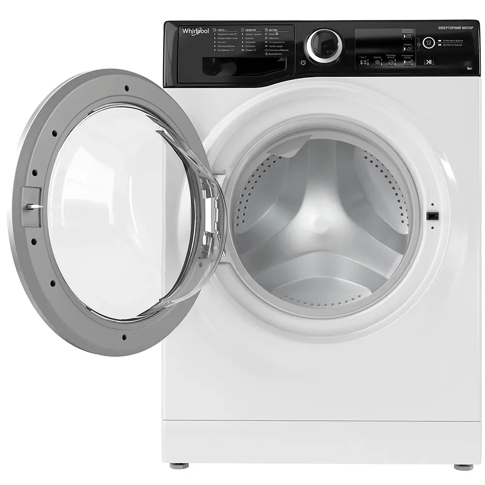 Стиральная машина Whirlpool WRBSB 6228 B UA с инверторным мотором - фото 4