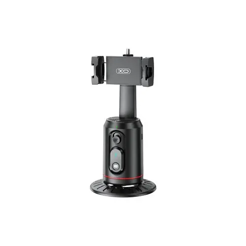 Монопод XO SS16 facial tracking automatic AI bluetooth tracking selfie stick Чорний - фото 6