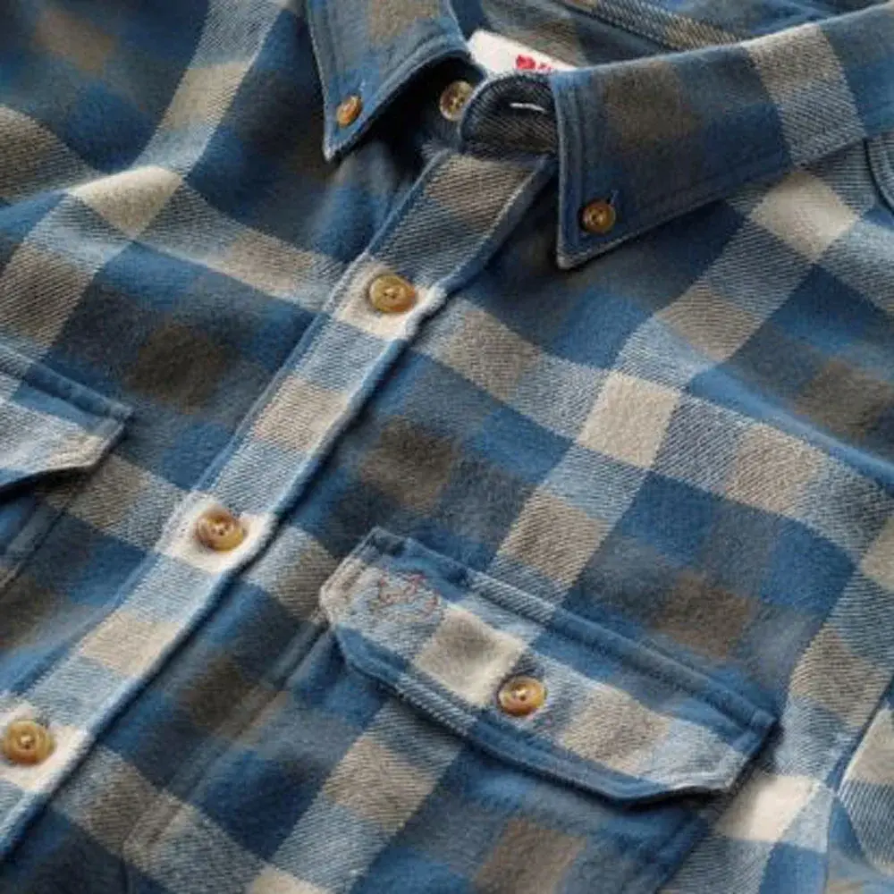 Сорочка Fjallraven Skog Shirt L Indigo blue/dark navy - фото 3