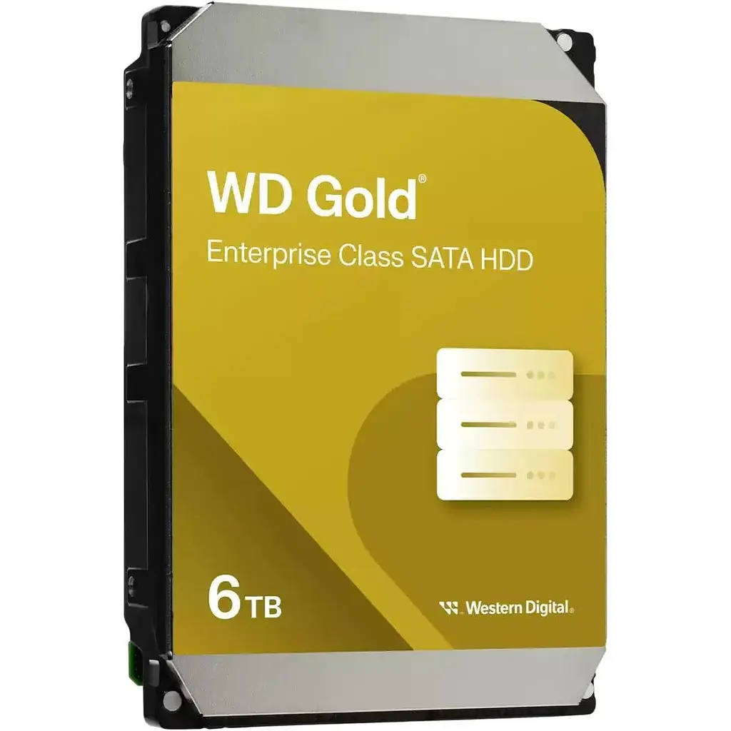 Жесткий диск 3.5` WD Gold Enterprise Class 6ТВ SATA 256MB (WD6004FRYZ) [141174] - фото 3