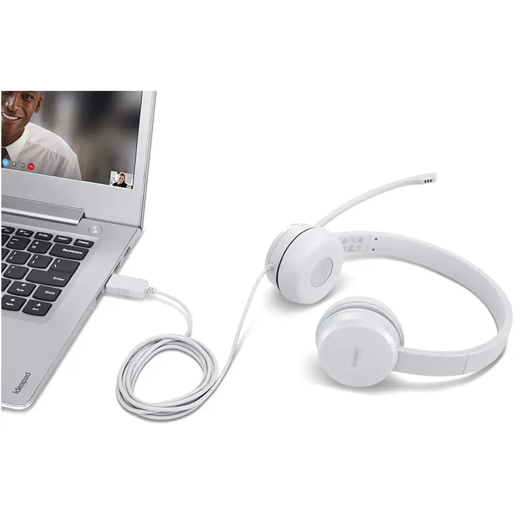 Навушники Lenovo 110 Stereo USB (GXD1E71385) - фото 4
