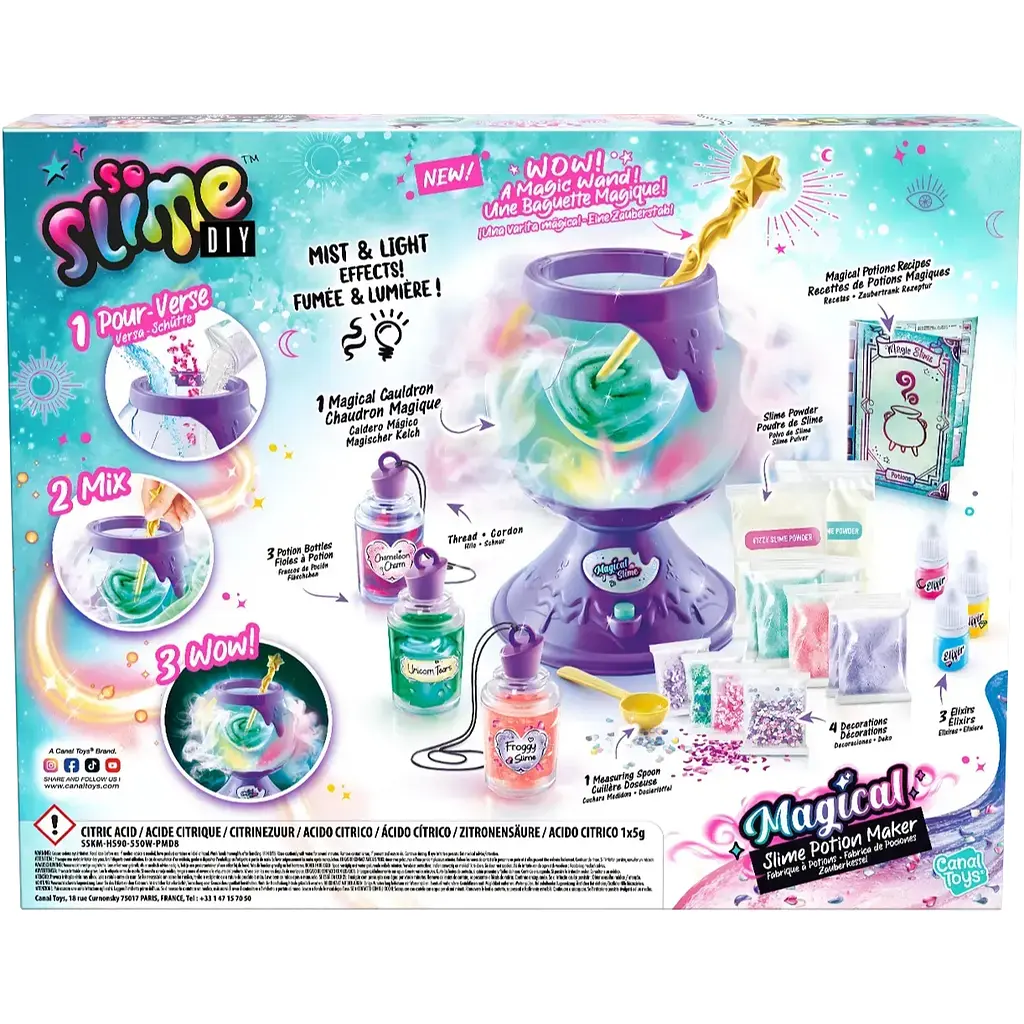 Набір для творчості Canal Toys Slime DIY Фабрика Магічний Слайм (SSC371) - фото 2