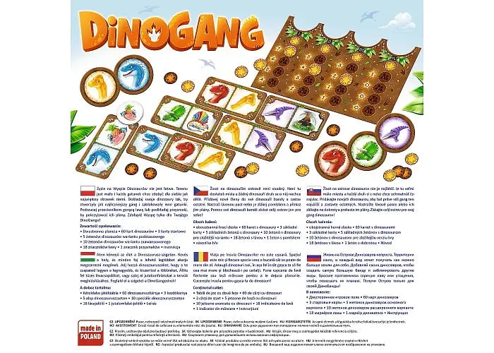 Настільна гра Trefl ДіноБанда (Dinogang) (02080) - фото 3