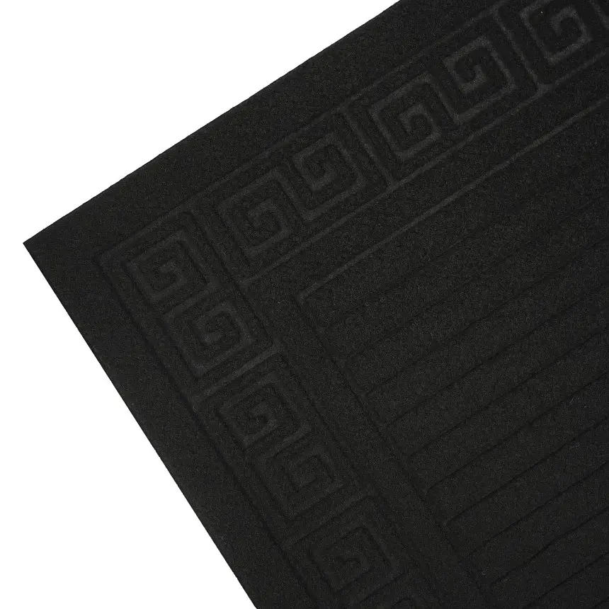 Килимок придверний Eco Fabric Смужки без кромки чорний 45 х 75 см (4575-007) - фото 8