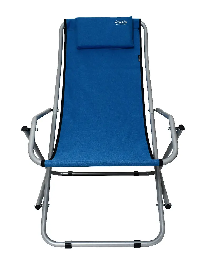 Кресло-шезлонг Novator SH-7 Blue - фото 8