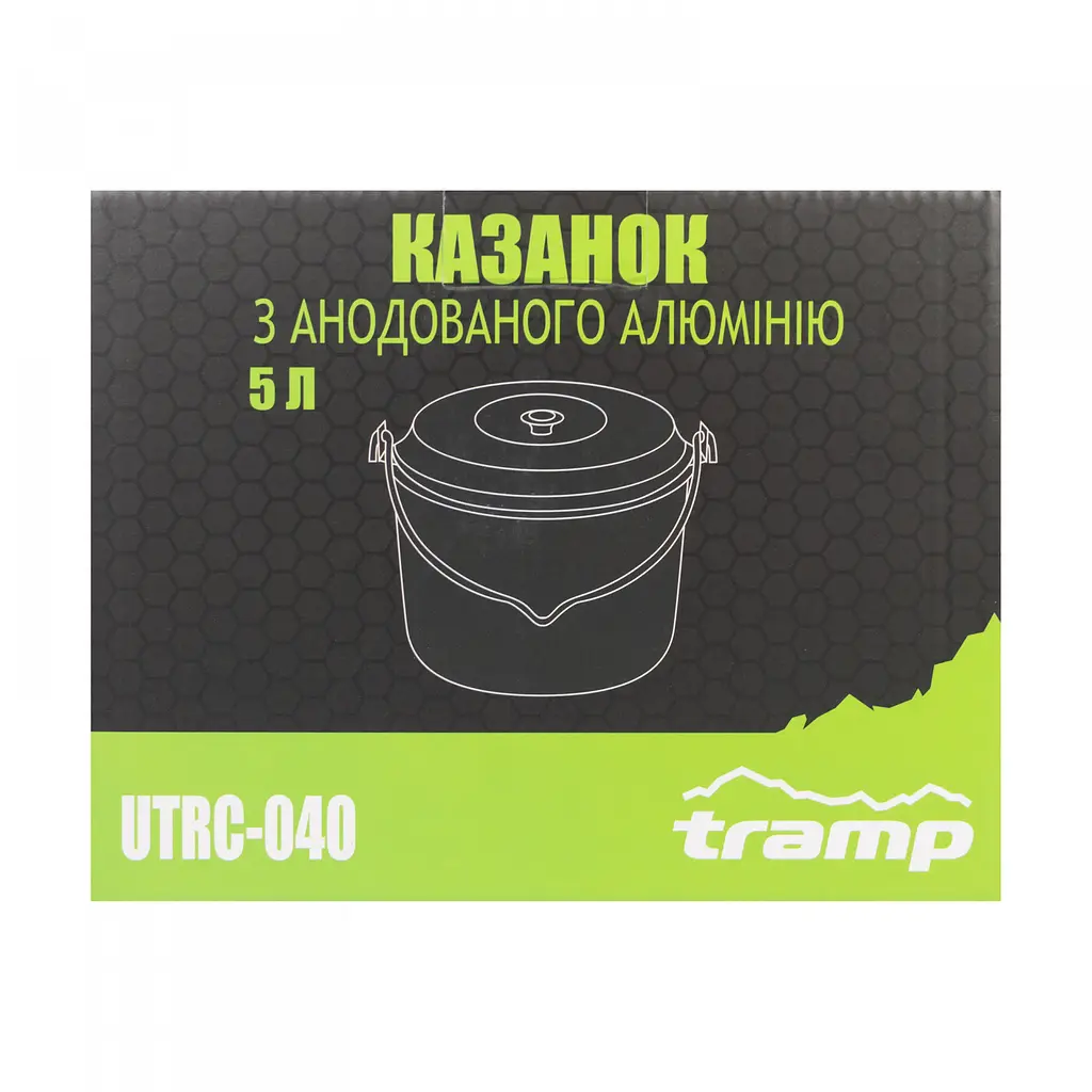 Казанок Tramp алюмінієвий 5L (TRA-UTRC-040) - фото 6