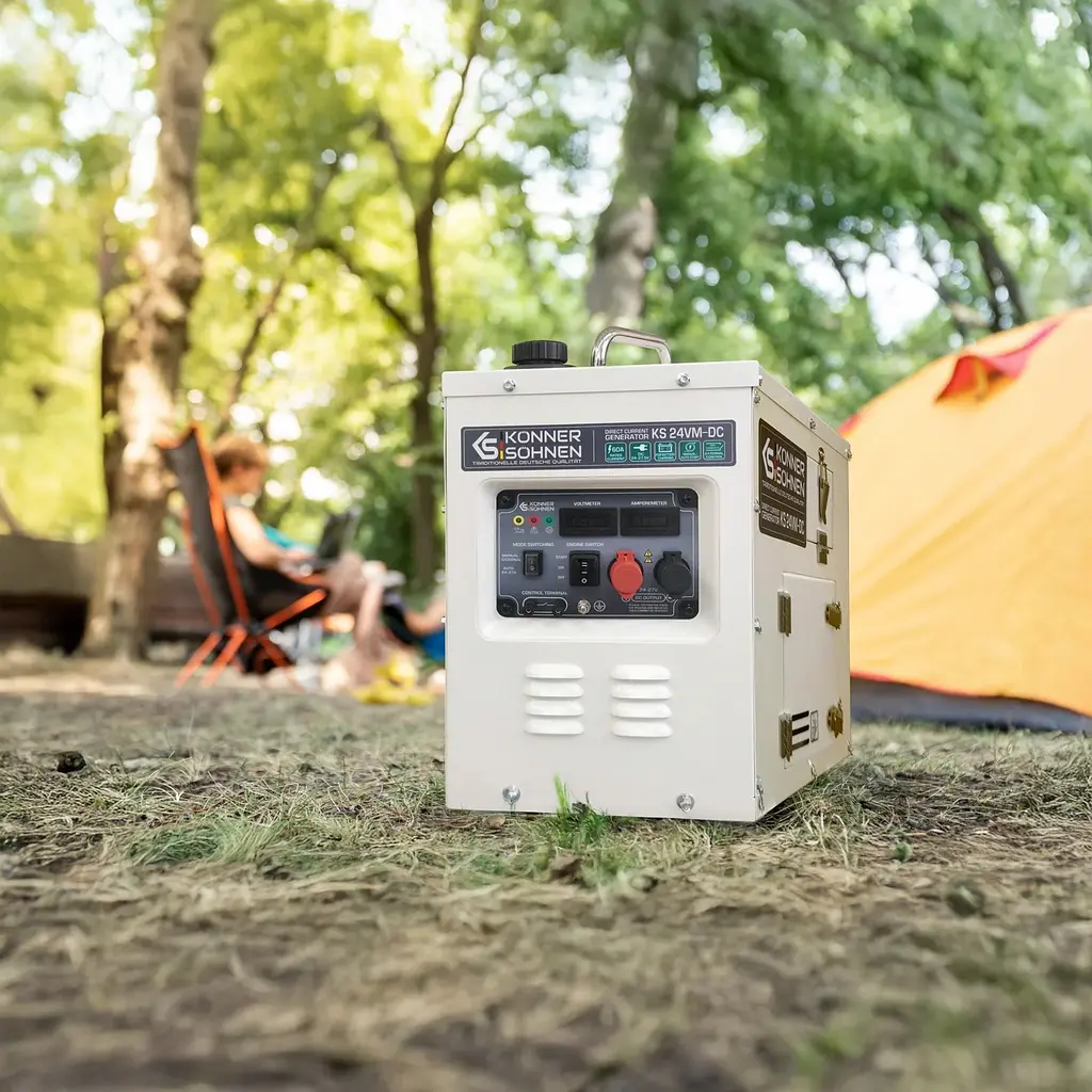 Генератор бензиновый Konner&Sohnen KS 24VM-DC [139401] - фото 8