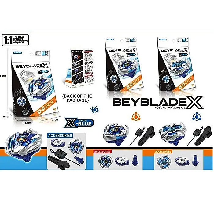 Гра запускалка "Beyblade/Бейблейд" F 718, металева накладка, в коробці (6965660241702) - фото 2